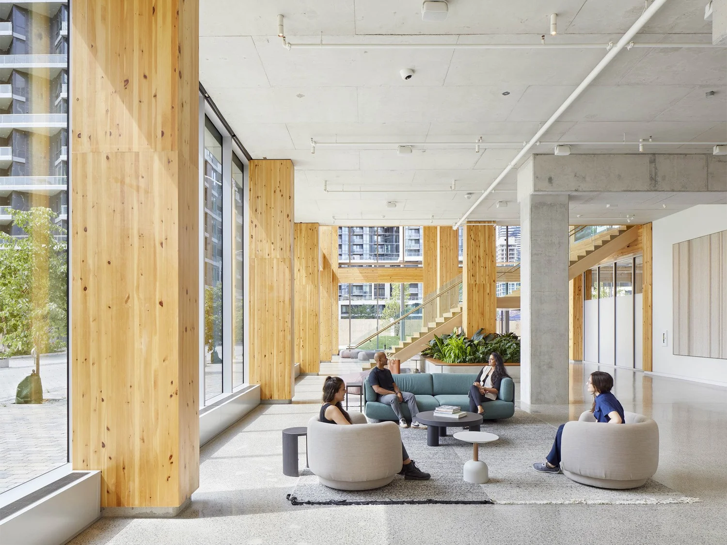 T3 Bayside lobby